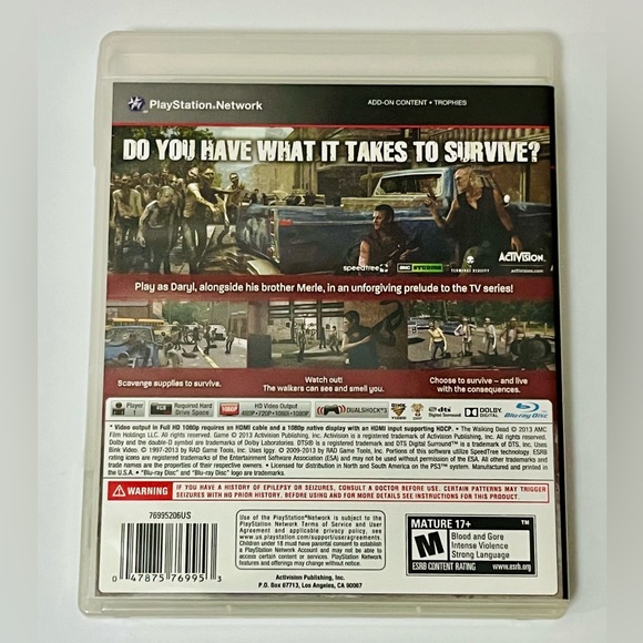 The Walking Dead: Survival Instinct - PS3 - Picture 4 of 4